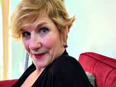 Blondin, Avsugning, Brittisk, Sperma shot, Smutsig, Doggystyle, Mogen, Mamma