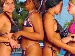 Z odbytu do ust, Latynoska, Lesbijka, Na wolnym powietrzu, Trójkąt