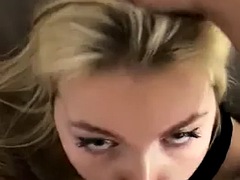 Blondýna, Kuřba, Creampie, Honění, Různé pohledy, Teenka