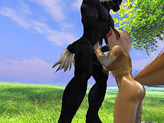 Tridimensionnel, Anal, Grosse bite, Poilue