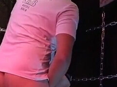 Fucking Slave on a Chain Wall