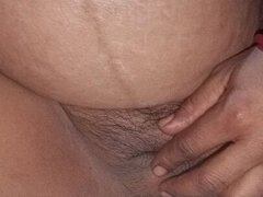 Leie, Frau, Indisch, Masturbation, Schwanger, Muschi, Titten