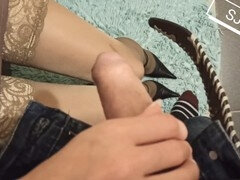 Piedi, Tacchi, Scarpe, Tessuto sintetico, Calze