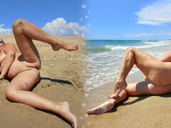 Anal Sex with Step Mom on the Beach