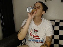 Summertime Peach Fizzy Burps