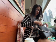 Amateur, Asiatique, Belle grosse femme bgf, Gros cul, Grosse bite, En gros plan de très près, Énorme, Nénés