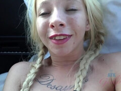 Amatör, Avsugning, Creampie, Flexibel, Flickvän, Pov, Tuttar, Voyeur