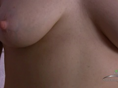 Hairy hottie works out and strips down