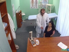 Mamada, Médico, Estilo perrito, Lamidas, Oficina, Pov, Coño, Voyeur