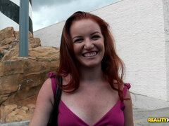 Redhead amateur vixen hot POV porn