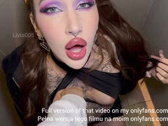 Amatør, Pik sutte, Brunette, Klub, Sædskud, Håndjob, Offentlig, Toilet