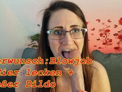 Dildo, Nemecké, Okuliare, Vibrátor