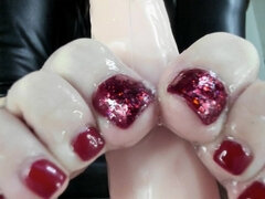 18 anni, Vibratore, Piede fetish, Solo, Ragazza