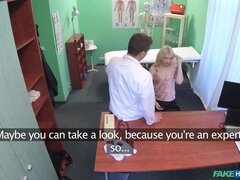 Blond Suck Knob For Bigger Breast 1 - Fake Hospital