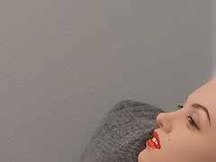 큰 가슴, 금발의, 인형, 페티쉬, 여자친구, 레즈비언, 밀프, 빨간 머리