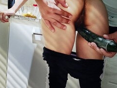 Aus dem arsch in den mund, Grosser arsch, Nahrung, Milf, Verführt