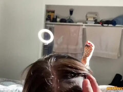 Amateur, Cul, Sucer une bite, Fait maison, Pov, Chatte, Adolescente, Nénés