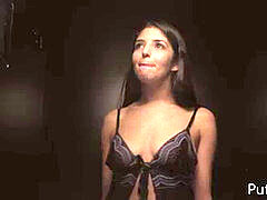 Deep throat, natural-tits, drink