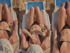 I Like to Cover My Body in Coconut Oil While Tanning