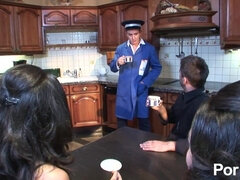 Babe, Velike joške, Britanke, Rjavolaska, Busty, Dva para, Naravne joške, Joške