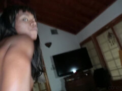 POV Gorgeous Ebony Chick Screwed Slowly