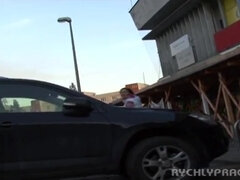 Amateur MILF from the street casual sex video