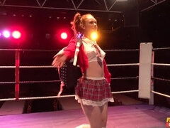 Lamer culo, Mamada, Estilo perrito, Penetracion con dedos, Atragantadas, Lamidas, Nalgadas, Uniforme