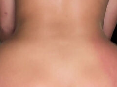 Leie, Grosser arsch, Blondine, Blasen, Paar, Besamung, Hotel, Latina