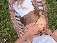 Enthousiasteling, Pijpbeurt, Compilatie, Huisgemaakt, Orgasme, Buiten, Zuigen