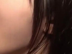18 ans, Asiatique, Gros seins, Sucer une bite, Éjaculer dans la bouche, Seins naturels, Chatte, Vibromasseur