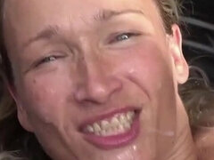 Csalás, Krémes süti, Ondó fröcskölés, Arcra élvezés, Csoportos kefélés, Csoport, Orgia, Szabadban