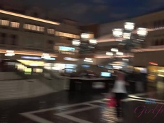 Cul, Salle de bains, Sucer une bite, Brunette brune, Petite amie, Chatte, Jupe, Nénés