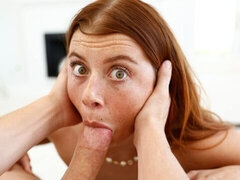 18, 큰 엉덩이, 큰 음경, 오랄섹스, 핸드잡, 자연의 가슴, 빨간 머리, 청소년