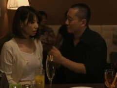 Charming buxomy oriental huzzy in a kinky sex video