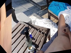 Suck, Fuck, Assplay and Cum in Our Own Backyard