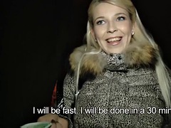 Stora tuttar, Blondin, Avsugning, Creampie, Hardcore, Tuttar