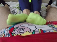 足, 足コキ, 靴下