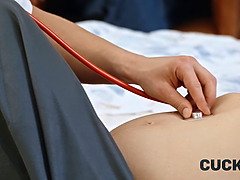 Experience the ultimate cuckold fantasy with Dr. Cucker-man's hardcore toy play and wild cuckold action