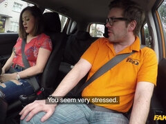 Fake Driving School - Cute Spanish Learner Loves Big Prick 1 - Betty Foxxx