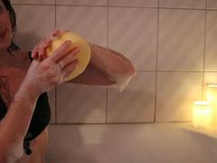 Amateur, Pies, Ducha, Solo, Tetas