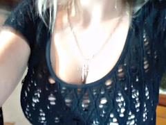 Blond, Sperma shot, Handbeurt, Masturbatie, Alleen, Trio, Speelgoed, Webcamera