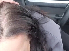 Public Agent: Stranded Biker Pick-up- Helped Him Warm up with Blowjob, Car Sex and Squirting Orga