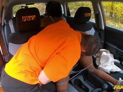 Asia Rae fucks instead of learning to drive