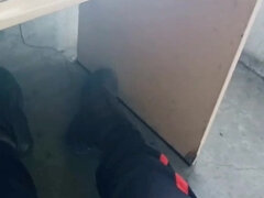 I Was at Work and My Friend Just Made Me Horny and I Had to Jerk Her off Until All My Milk Came Out.