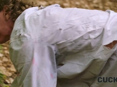 Bella, Tette grandi, Imbrogliare, Cazzo vecchio, Hd, Marito, Calze, Moglie