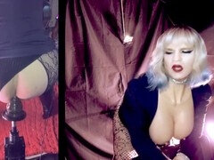 Erotic machine, smoking hot babe, and massive black dick