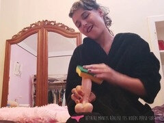 Éjaculer dans la bouche, Femme dominatrice, Fait maison