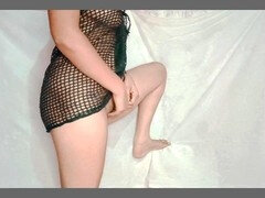 18, 대학교, 발, 핑거링, 인도인, 수음, 스판덱스, 청소년