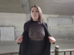 Amateur, Gros cul, Masturbation, Orgasme, De plein air, Public, Jouets