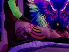 Ερασιτέχνης, Αμερικάνος, Ζευγάρι, Σπιτικό, Δαντέλα, Στρώνουν, Η σύζυγος